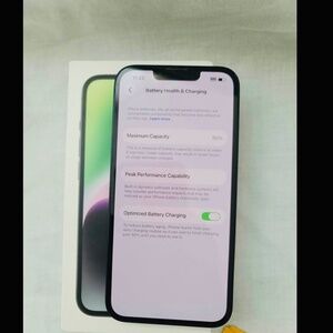 iPhone 14 128gb Black in good mint condition